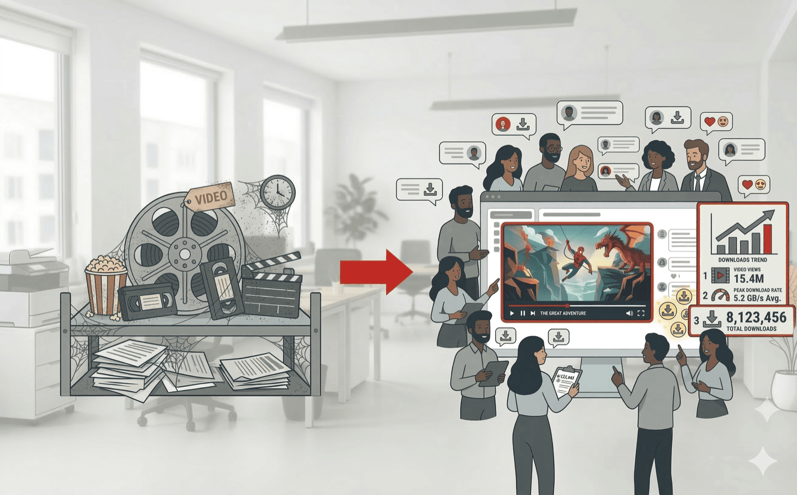Full-stack media services